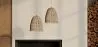Lampada a Sospensione in Rattan - stile Boho Bali - Linei image 7