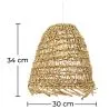 Lampada a Sospensione in Rattan - stile Boho Bali - Linei image 7