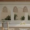 Lampada a Sospensione in Rattan - stile Boho Bali - Linei image 7