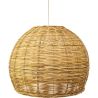 Lampada a soffitto in rattan - Lampada a sospensione in stile Boho Bali - Paon image 7