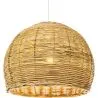 Lampada a soffitto in rattan - Lampada a sospensione in stile Boho Bali - Paon image 7