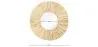  Specchio da Parete - Rotondo Boho Bali (60 cm) - Grel image 7