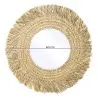  Specchio da Parete - Rotondo Boho Bali (60 cm) - Rewu image 7