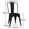 Scrivania in Legno - Stile Scandinavo - Beckett + Sedia da Pranzo - Stylix image 7