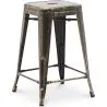 Sgabello da bar - Design industriale - 60cm - Nuova edizione - Stylix image 7