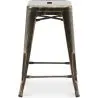 Sgabello da bar - Design industriale - 60cm - Nuova edizione - Stylix image 7