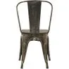 Sedia da pranzo - Design industriale - Acciaio e legno - Nuova edizione - Stylix image 7