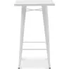 Tavolino sgabello quadrato - Stile Industriale - 100 cm - Galla image 7
