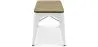 Panca - Design Industriale - Legno e Metallo - Stylix image 7