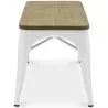 Panca - Design Industriale - Legno e Metallo - Stylix image 7