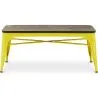  Panca di Design Industriale - Legno e Metallo - Stylix image 7