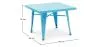 Tavolino per bambini - Stile Industriale - Metallo - 60cm - Nuova edizione - Stylix image 7