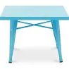 Tavolino per bambini - Stile Industriale - Metallo - 60cm - Nuova edizione - Stylix image 7
