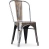 Sedia da pranzo - Design industriale - Acciaio - Nuova edizione - Stylix image 7