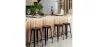 Sgabello da bar - Design industriale - Legno e acciaio - 76 cm - Nuova edizione- Stylix image 7