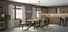 Sedia da pranzo con braccioli - Design industriale - Legno e acciaio - Nuova edizione - Stylix image 7