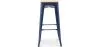 Sgabello da bar - Design industriale - Legno e acciaio - 76cm - Nuova edizione - Stylix image 7