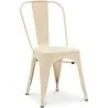 Sedia da pranzo - Design industriale - Acciaio - Opaco - Nuova edizione -Stylix image 7