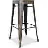 Sgabello da bar – Stile industriale – Acciaio – 76 cm – Stylix image 7
