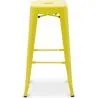 Sgabello da bar – Stile industriale – Acciaio – 76 cm – Stylix image 7