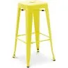 Sgabello da bar – Stile industriale – Acciaio – 76 cm – Stylix image 7