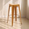 Sgabello da bar - Design industriale - 76cm - Nuova edizione - Stylix image 7