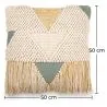 Cuscino in stile boho Bali - Copertura e riempimento inclusi - Precansa image 7