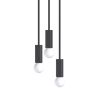 Lampada da soffitto - Lampada a sospensione - 3 bracci - Troy image 7