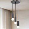 Lampada da soffitto - Lampada a sospensione - 3 bracci - Troy image 7