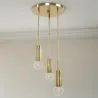 Lampada da soffitto dorata - Lampada a sospensione a 3 bracci - Troy image 7