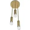 Lampada da soffitto dorata - Lampada a sospensione a 3 bracci - Troy image 7