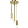 Lampada da soffitto dorata - Lampada a sospensione a 3 bracci - Troy image 7