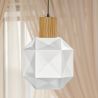 Lampada a Soffitto in Legno e Vetro - Lampada a Sospensione - Bumba image 7