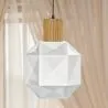 Lampada a Soffitto in Legno e Vetro - Lampada a Sospensione - Bumba image 7