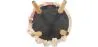 Sgabello Pouf Rotondo - Stile Boho Bali - Batty  image 7