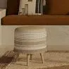 Sgabello Pouf Rotondo - Stile Boho Bali - Ivy  image 7