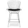 Sgabello di design con griglia in metallo - Lived image 7