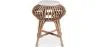 Sgabello da bar in rattan - Stile Boho Bali - Lera image 7