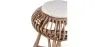 Sgabello da bar in rattan - Stile Boho Bali - Lera image 7