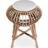 Sgabello da bar in rattan - Stile Boho Bali - Lera image 7