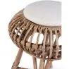 Sgabello da bar in rattan - Stile Boho Bali - Lera image 7