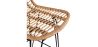 Sgabello da bar in rattan - Stile Boho Bali - Tray image 7