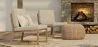Sedia da salotto in legno - Sedia di design Boho Bali - Glan image 7