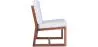 Sedia da salotto in legno - Sedia di design Boho Bali - Glan image 7