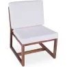 Sedia da salotto in legno - Sedia di design Boho Bali - Glan image 7