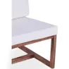 Sedia da salotto in legno - Sedia di design Boho Bali - Glan image 7