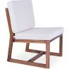 Sedia da salotto in legno - Sedia di design Boho Bali - Glan image 7