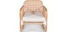 Sedia da salotto in rattan - Sedia di design - Boho Bali - Qawa image 7