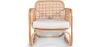 Sedia da salotto in rattan - Sedia di design - Boho Bali - Qawa image 7