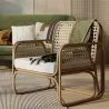 Sedia da salotto in rattan - Sedia di design - Boho Bali - Qawa image 7